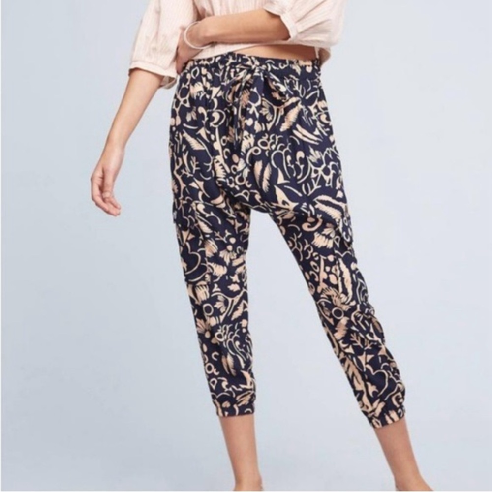 Hei Hei Anthropologie Harem Stretch Crop pants XL